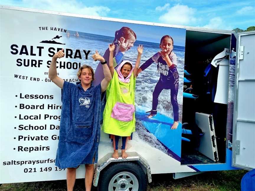 Salt Spray Surf School, Ohope, New Zealand