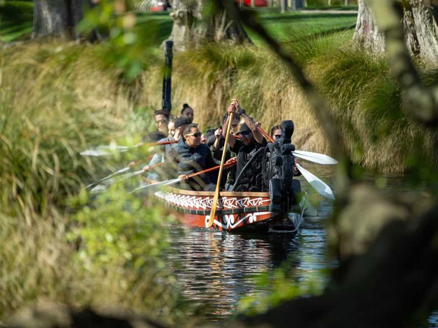 Waka on Avon (Ko Tane), Christchurch, New Zealand