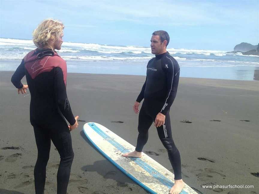 Piha Surf School, Piha, New Zealand