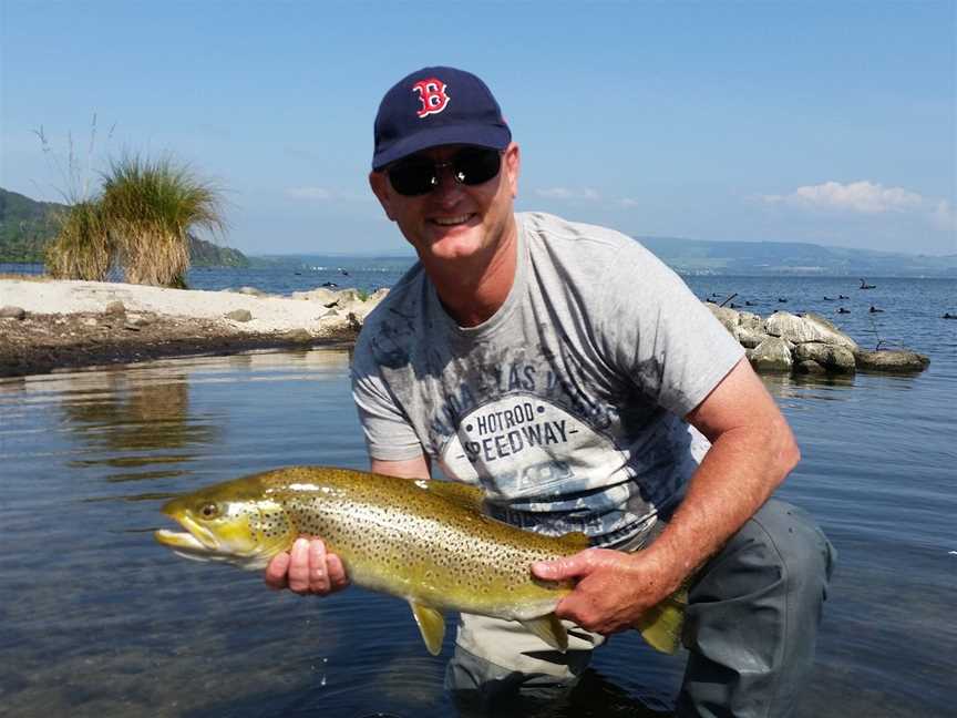 Rotorua Trout Guide, Rotorua, New Zealand