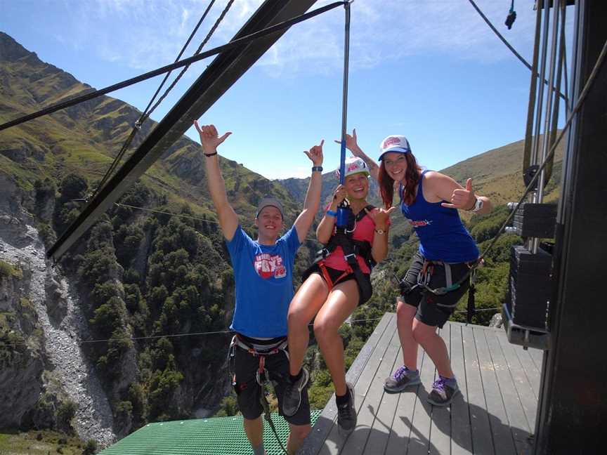 Shotover Canyon Swing, Queenstown, New Zealand