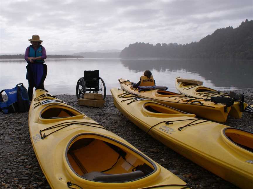 Kayaking, West Coast Lagoon - New Zealand