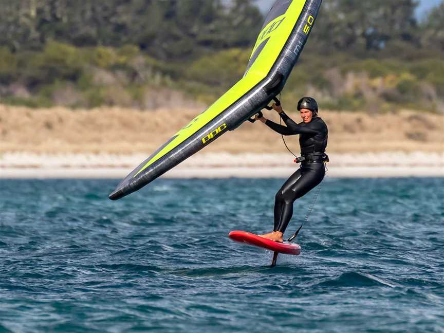 Wingfoiling Northland, New Zealand