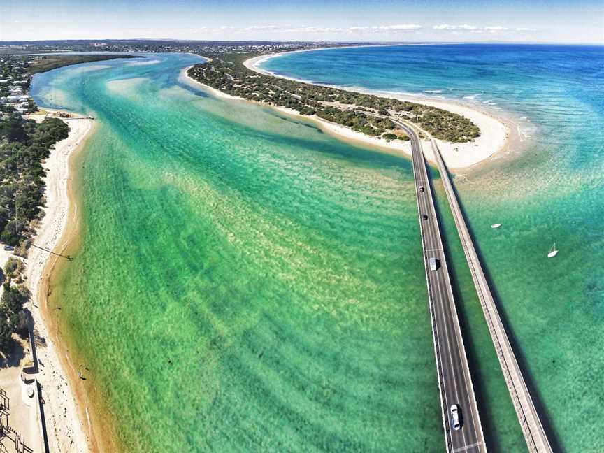 Aerialpanoramaof Barwon Heads