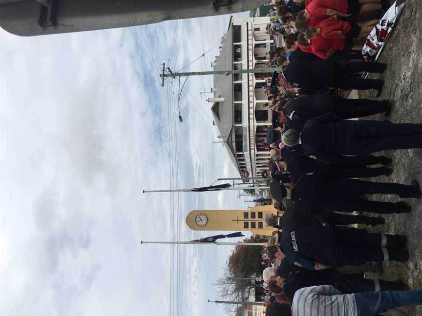 Anzac Dayin Orbost CVictoria CAustralia