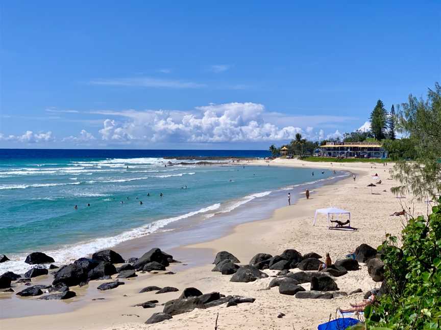 Greenmount Beachseenfrom Greenmount Hill CCoolangatta CQueensland