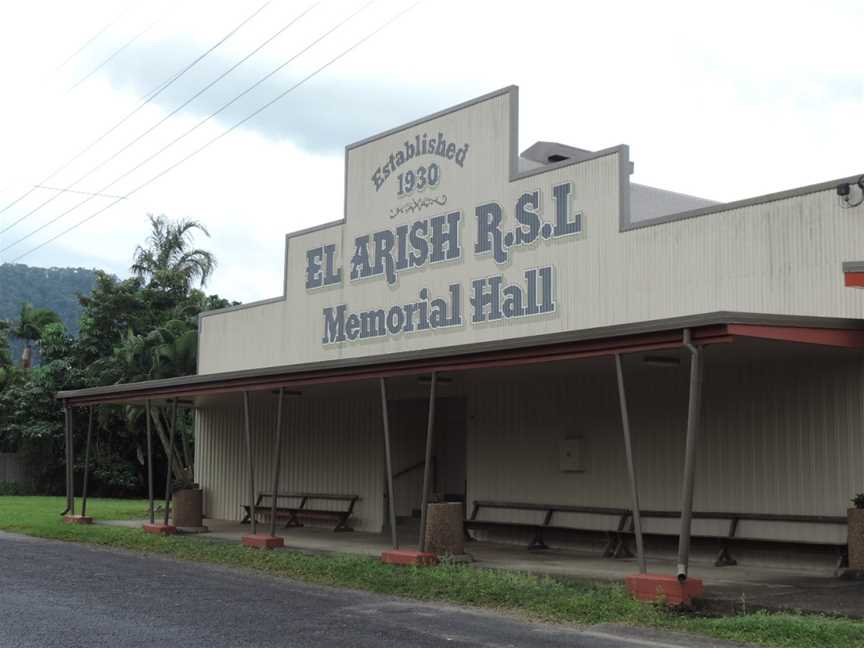 R SL Memorial Hall CEl Arish CQueensland Cestablished1930