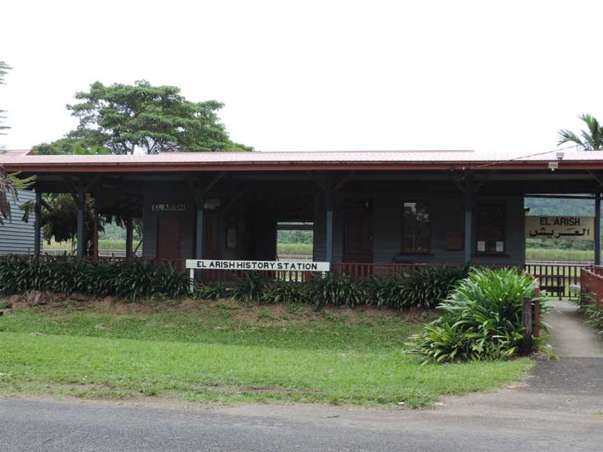 Theformer El Arishrailwaystationin Queensland Cnowa"historystation"