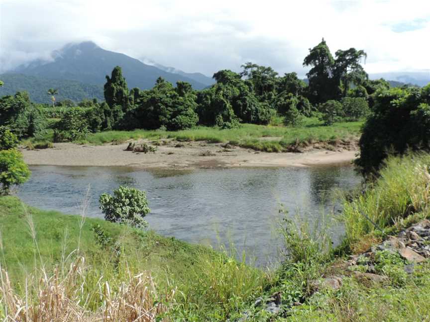 Russell River Cboundarybetween Woopen Creek(foreground)and Bartle Frere(background) C201802