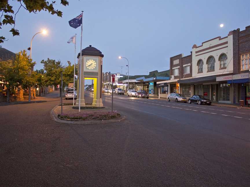 Looking up Argyle Street (Illawarra Highway) in Moss Vale.jpg