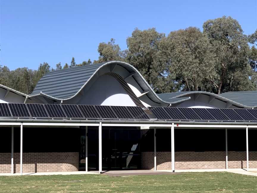 Ben Peake Woodcroft Neighbourhood Centre Entry Exterior