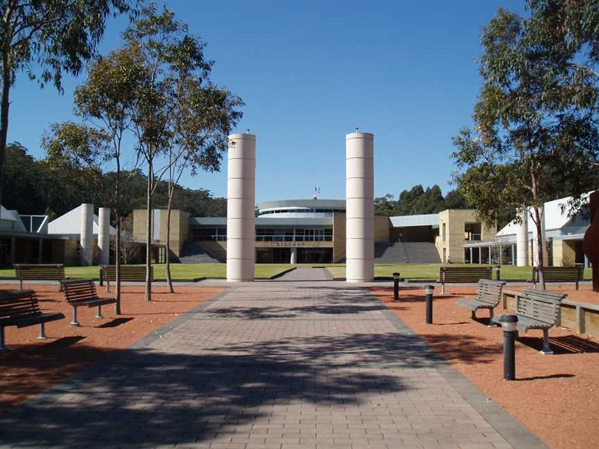 Central Coast Campus Entrancetowardlibrary