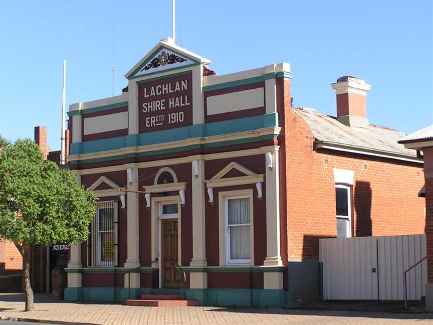 Condobolin NS WShire Hall Built1910