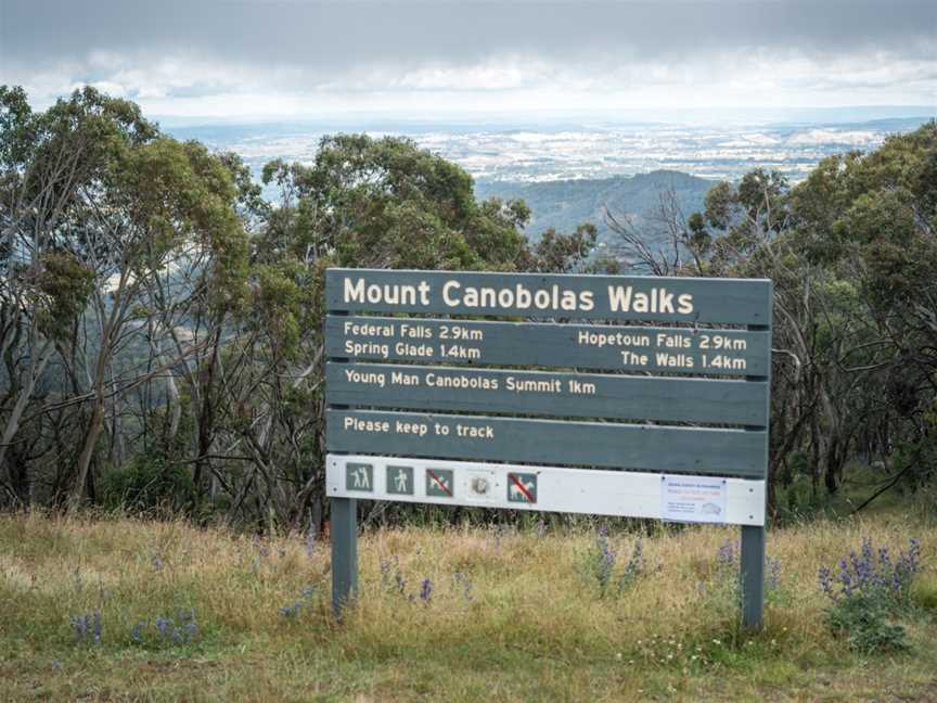 Mount Canobolas Walkssign