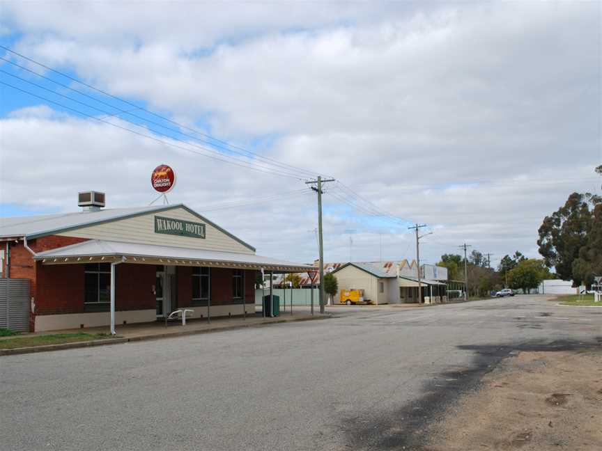 Wakool Hotel and Main Street 2010.JPG