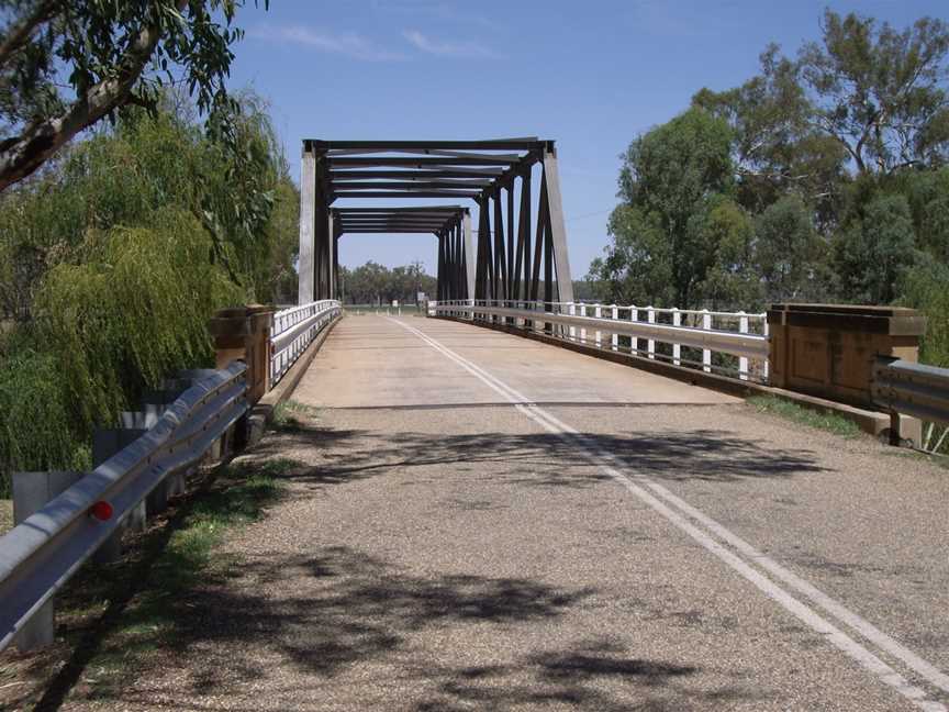 Bridge Over Murrumbidgee River Near Collingullie