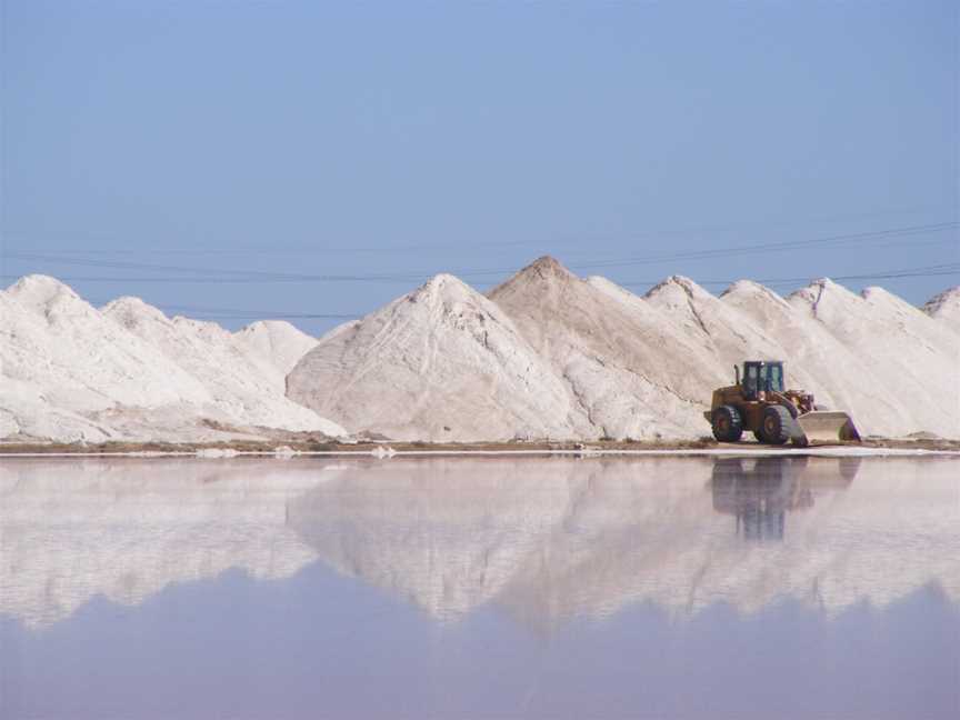 Salt Harvesting Dry Creek