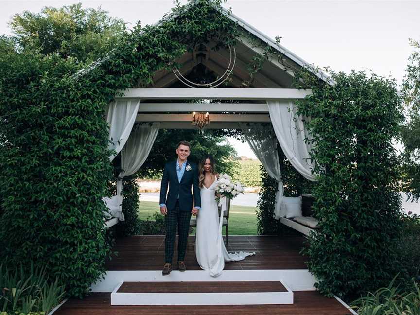 Ceremony in our Gazebo