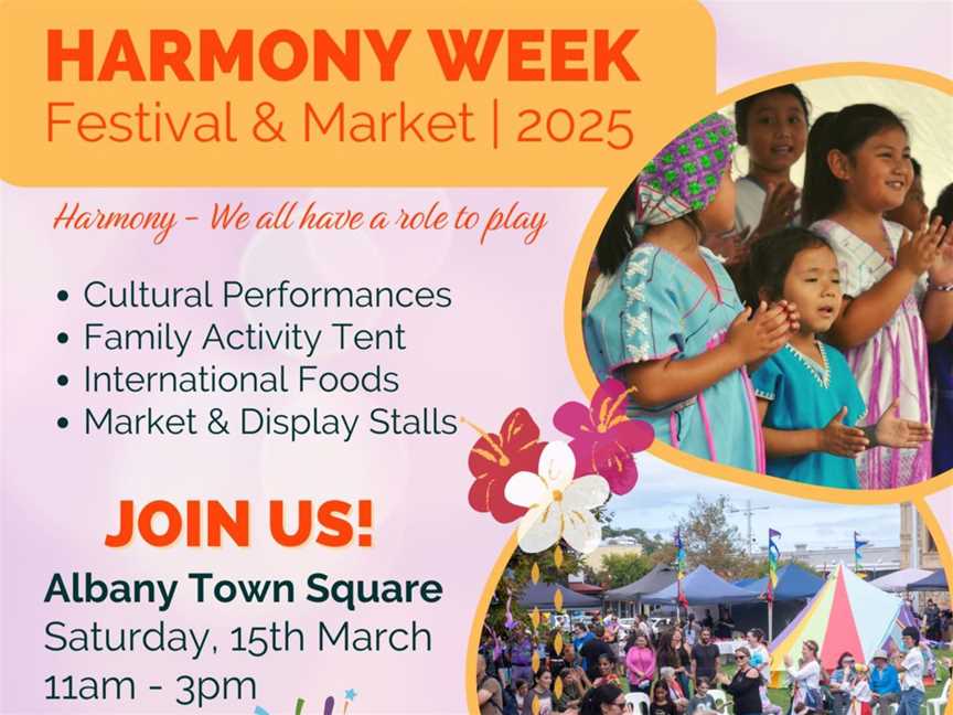 Harmony Week Festival & Market 2025, Events in Albany