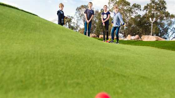 Mini golf turfs in the Swan Valley